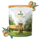 Olive Pup freeze dried beef liver dog treats with apples and olive oil, 3oz bag