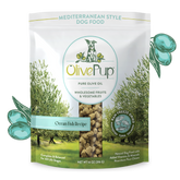 Olive Pup freeze dried ocean fish dog food with olive oil, complete and balanced 14oz bag