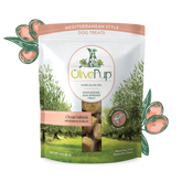 Olive Pup freeze dried salmon dog treats with blueberries and olive oil, 3oz bag